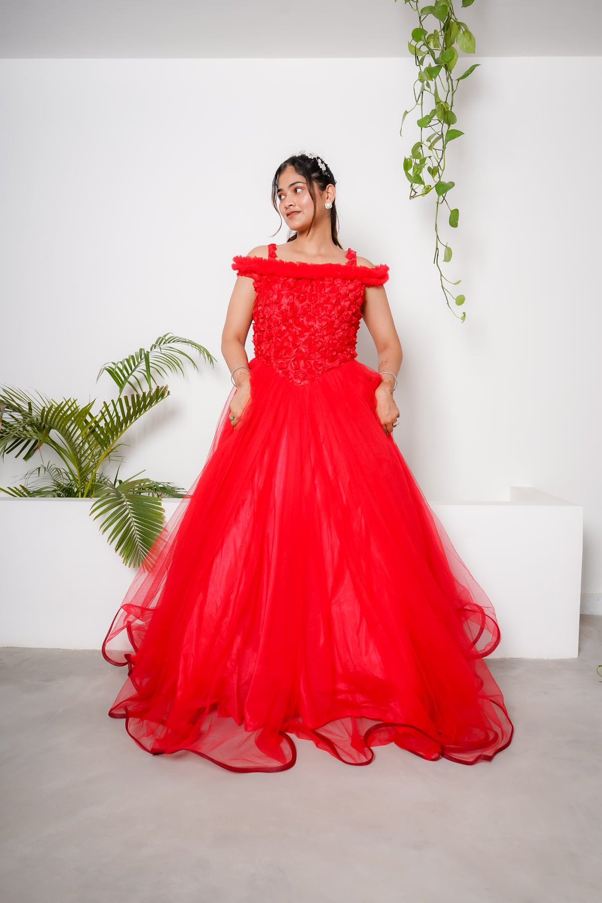 RED LOVE GOWN