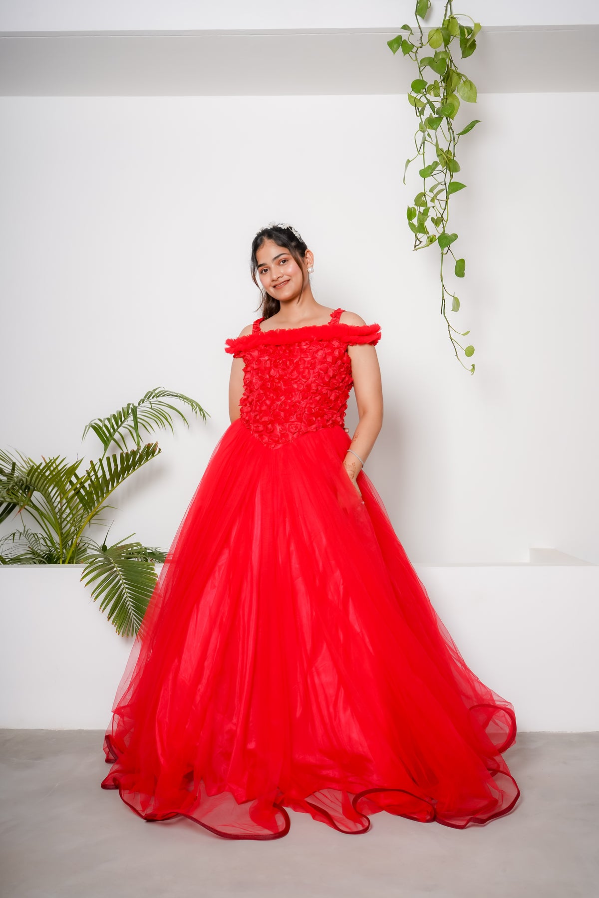 RED LOVE GOWN