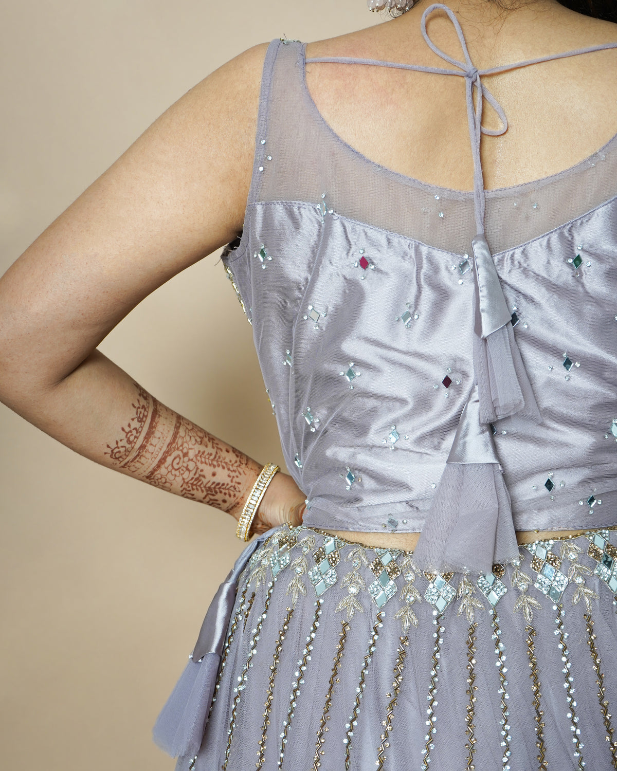 LAVENDER LEHENGA