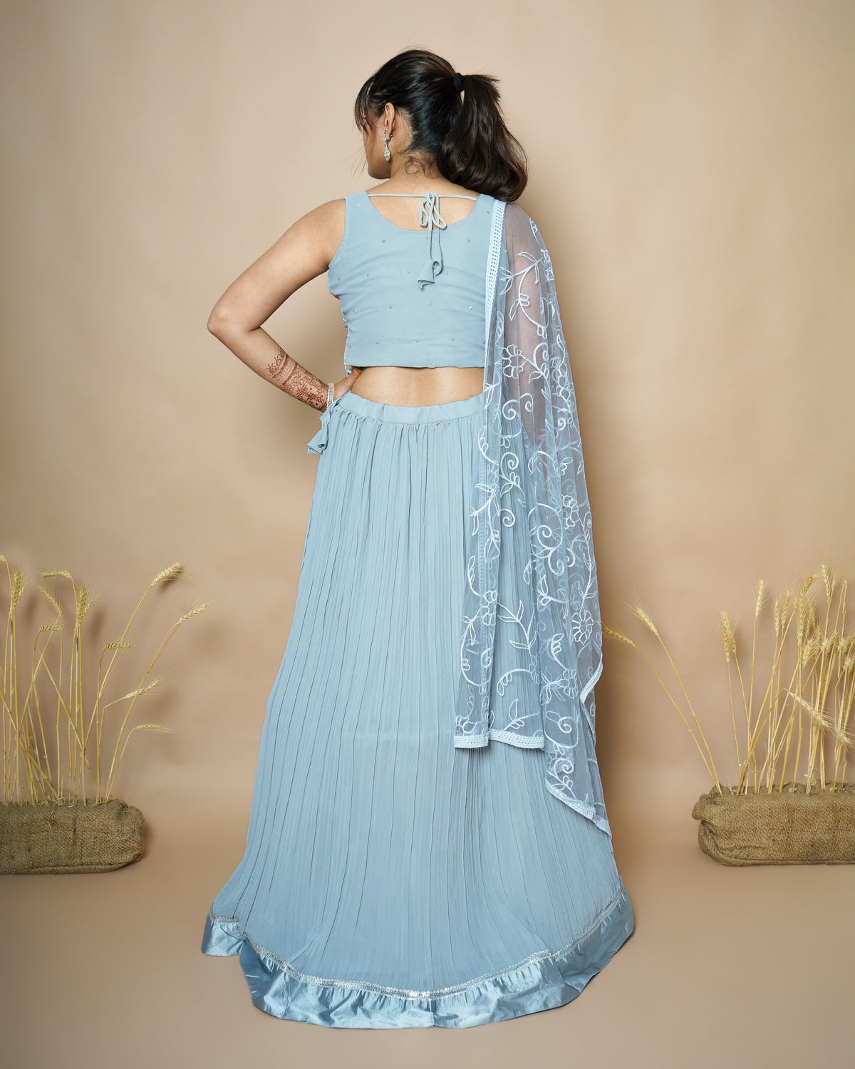 GREY LEHENGA