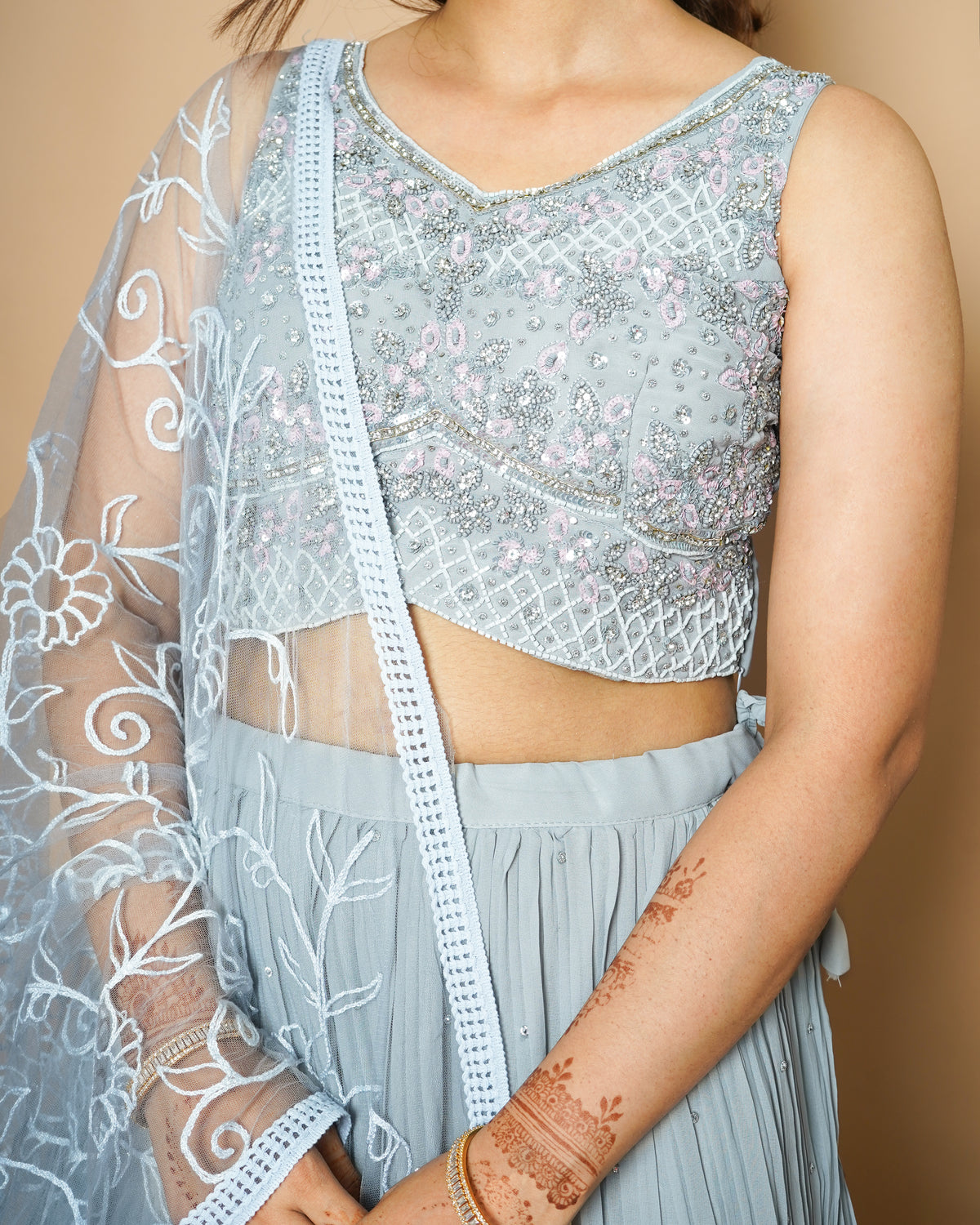 GREY LEHENGA